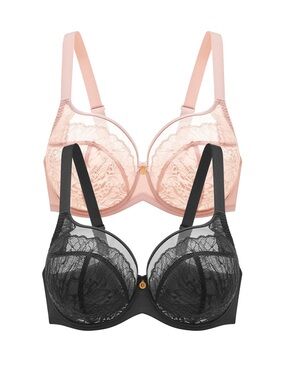 🩷 BUNDLE Understance Anya Lace FlexWire Unpadded Bra - 32I 🩷
